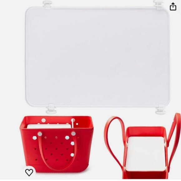 2pcs Divider Tray For Bogg Bag/ NEW / White // BOGG bag not included - Picture 1 of 5